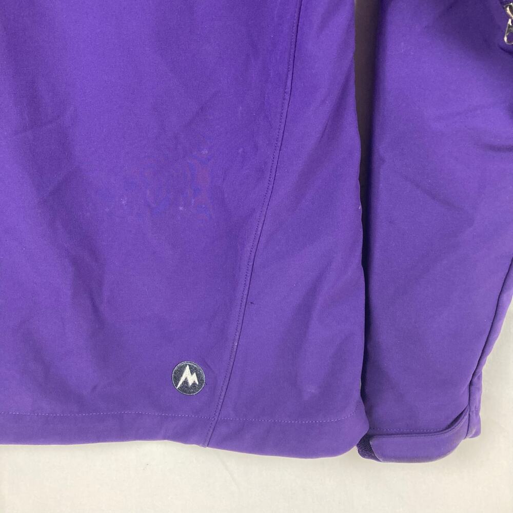 Marmot Jacket Womens S / P Purple Soft Shell Hooded Polartec Fleece Lined Vented - Picture 8 of 16